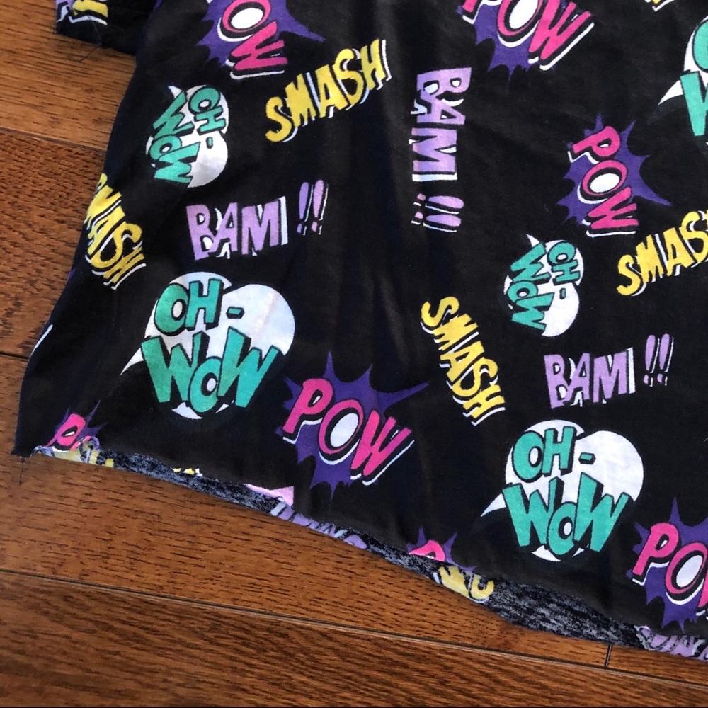 Cropped pop art tee - Picture 2 of 4